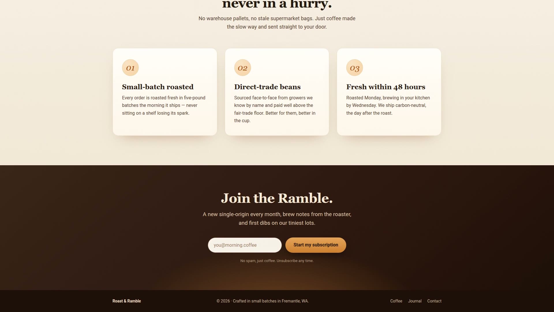 This is not an AI website builder.